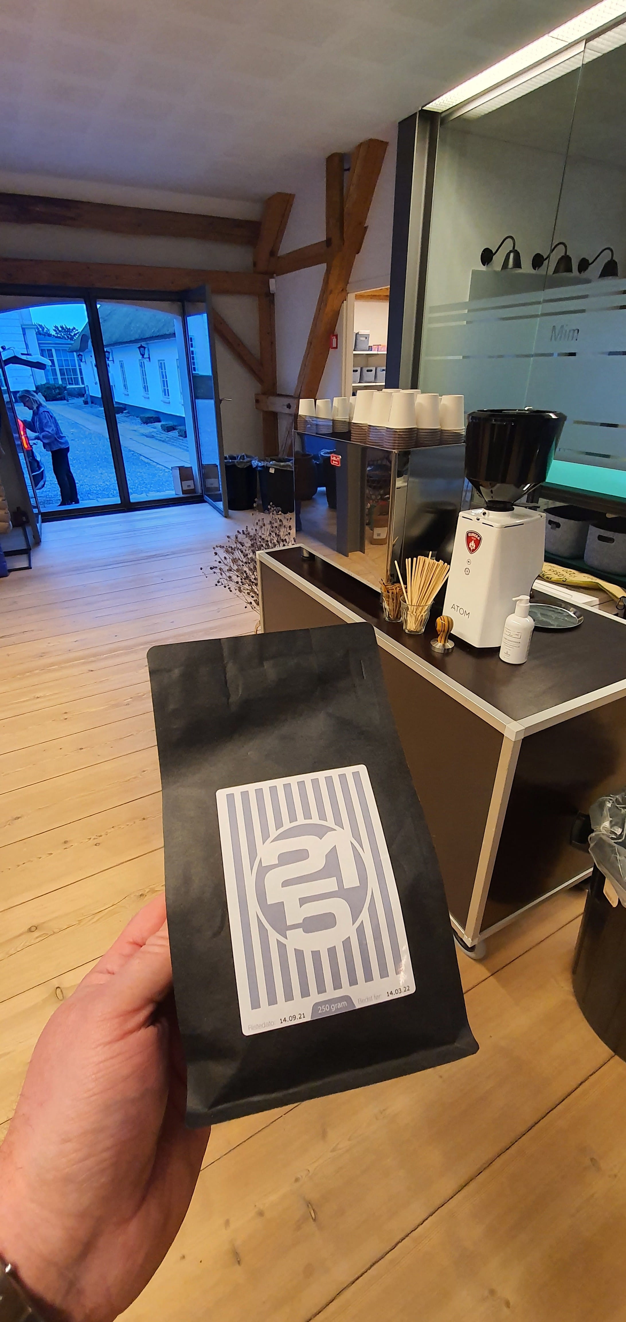 Eksklusivt firmaevent med branded kaffebar