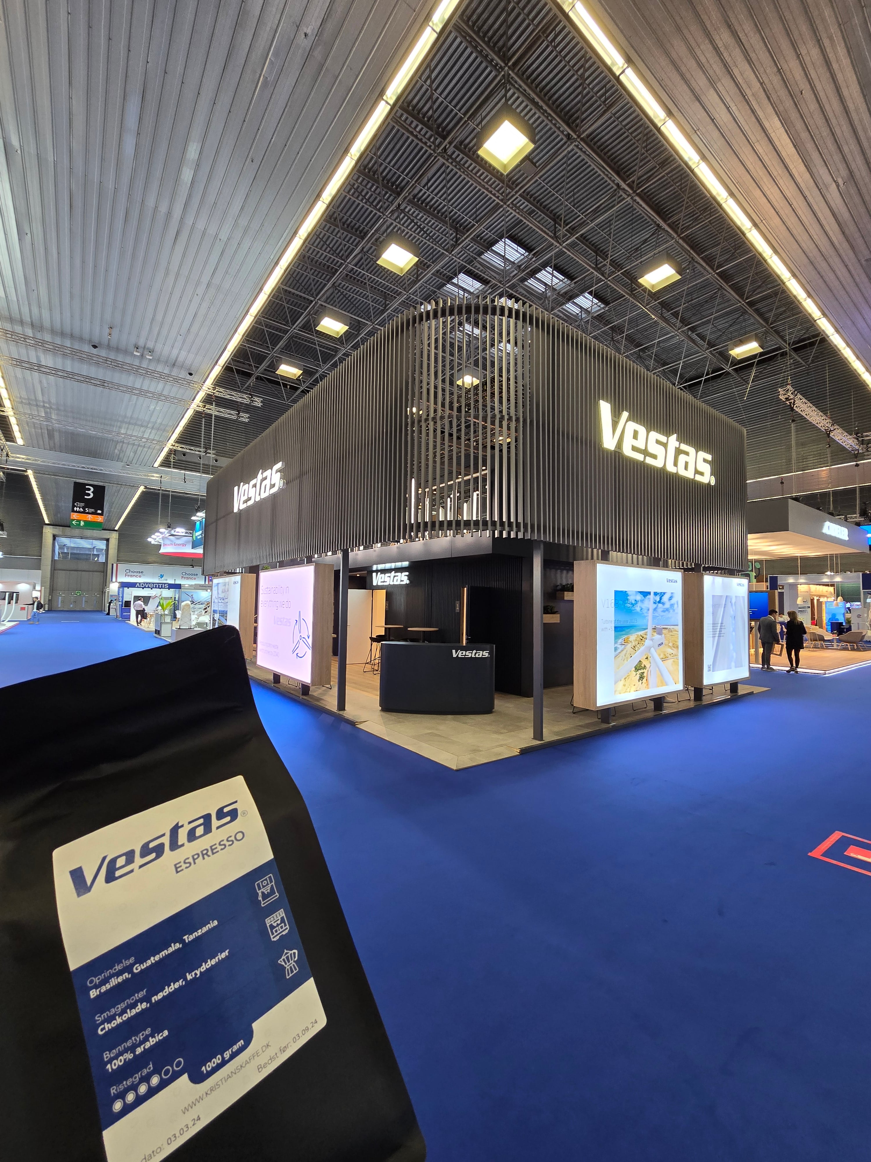 Vestas — international messestand i Bilbao
